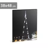 Kép 1/2 - Family Decor LED-es fali kép, Burj Khalifa, 10 hidegfehér LED, 2xAA, 38x48cm