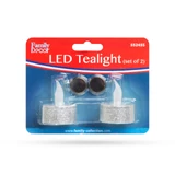Kép 1/2 - Family Decor LED teamécses, ezüst, 2db