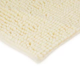 Kép 2/3 - Family hosszúszálú fürdőszobai kilépőszőnyeg, 60x40cm, bézs