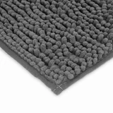 Kép 2/3 - Family hosszúszálú fürdőszobai kilépőszőnyeg, 60x40cm, szürke