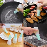 Kép 2/2 - Family szilikon olajozó ecset, 60ml, kék