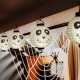 Kép 2/3 - Family Halloween LED-es lampion, 20cm, szellem