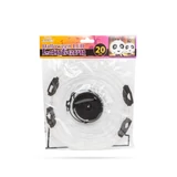 Kép 3/3 - Family Halloween LED-es lampion, 20cm, szellem