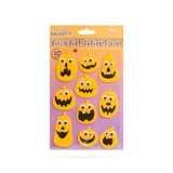 Kép 1/2 - Family Halloween textil matrica, tök, mozgó szemekkel, 10db