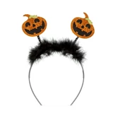 Kép 1/2 - Family Halloween hajráf, csillogós tök
