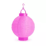 Kép 1/3 - Family Party LED-es lampion, 20cm, magenta