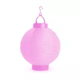 Kép 1/3 - Family Party LED-es lampion, 20cm, rózsaszín