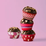 Kép 3/3 - Family Pound muffin papír szett, 100db, szíves