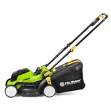 Kép 6/11 - Fieldmann 70335 akkus fűnyíró+munkakesztyű, 330mm, 2x2Ah akkuval és töltővel