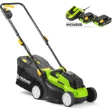 Kép 1/10 - Fieldmann FZR 70335-A akkus fűnyíró, 20V, 33cm (2db 2Ah akkuval és töltővel)