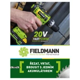 Kép 7/7 - Fieldmann FDUV 70215-0 fúró-csavarozó, 20V, 60Nm, akku és töltő nélkül