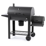 Kép 1/6 - Fieldmann 1018 faszenes grillsütő füstölővel, 66x42cm