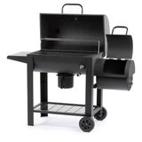 Kép 2/6 - Fieldmann 1018 faszenes grillsütő füstölővel, 66x42cm
