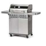 Kép 2/10 - Fieldmann 3025 gáz grillsütő, 6 égős, 70x42cm