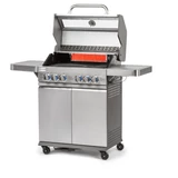Kép 4/10 - Fieldmann 3025 gáz grillsütő, 6 égős, 70x42cm