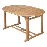 Kép 2/4 - Fieldmann FDZN 4004-T kihúzható kerti asztal, akác, 200/150x90cm