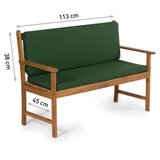 Kép 1/4 - Fieldmann FDZN 9020 kerti padhuzat, poliészter, zöld