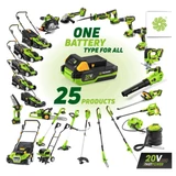 Kép 8/8 - Fieldmann FZS 70101-0 akkus fűkasza, 23cm, 20V (akku és töltő nélkül)