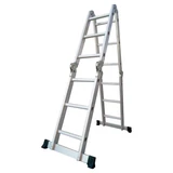 Kép 1/4 - Fieldmann FZZ 4107 alu létra, összecsukható, 4 ágú, 3.6m