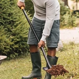Kép 4/5 - Fiskars Solid fém lapát, hagyományos fém nyéllel 149cm