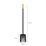 Kép 2/5 - Fiskars Solid fém lapát, hagyományos fém nyéllel 149cm