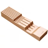 Kép 1/4 - Fiskars késtartó blokk fiókba, fa, 10.6x43.8x5.8cm