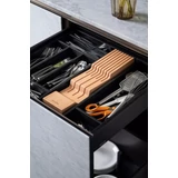 Kép 3/4 - Fiskars késtartó blokk fiókba, fa, 10.6x43.8x5.8cm