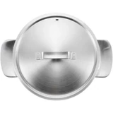 Kép 3/8 - Fiskars All Steel rozsdamentes acél lábas, fedővel 5l