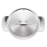 Kép 2/6 - Fiskars All Steel Casserole lábas, fedővel, 3L