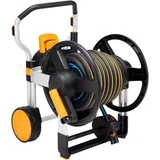 Kép 2/14 - Fiskars manuális tömlőkocsi XL, kerékkel, tartozékokkal, 20m 1/2&quot;-os tömlővel