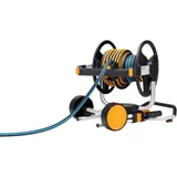 Kép 12/14 - Fiskars manuális tömlőkocsi XL, kerékkel, tartozékokkal, 20m 1/2&quot;-os tömlővel