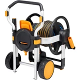 Kép 9/14 - Fiskars manuális tömlőkocsi XL, kerékkel, tartozékokkal, 20m 1/2&quot;-os tömlővel