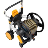 Kép 10/14 - Fiskars manuális tömlőkocsi XL, kerékkel, tartozékokkal, 20m 1/2&quot;-os tömlővel