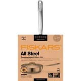 Kép 5/6 - Fiskars All Steel párolóserpenyő, rozsdamentes acél 26cm