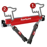 Kép 2/6 - Fortum fűrészbak, összecsukható, 615-820mm, 590kg