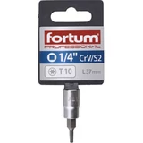 Kép 2/2 - Fortum Torx bitdugófej, 1/4", TX10