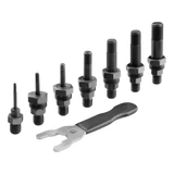 Kép 4/5 - Fortum Pop-Nut adapter készlet, hatszög befogás, 8mm, 6db