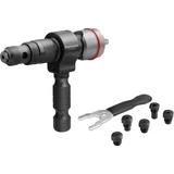 Kép 1/4 - Fortum adapter készlet popszegecsekhez, 8mm,