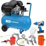 Kép 1/5 - Güde 405/10/50 15 TLG kompresszor szett 2.2kW, 10bar, 50l