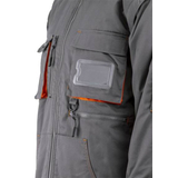 Kép 3/5 - Coverguard Paddock II béléses télikabát, levehető ujjakkal és kapucnival, szürke-narancs, L