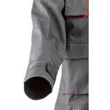 Kép 2/3 - Coverguard Paddock II dzsekifazonú bikolor munkakabát, kopásálló, szürke-narancs, 6XL