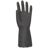 Kép 1/2 - Coverguard vegyszerálló gumikesztyű, csúszásgátlós, fekete, 32cm, 8