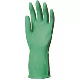 Kép 1/2 - Coverguard vegyszerálló gumikesztyű, csúszásgátlós, zöld, 32cm, 8