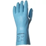 Kép 3/3 - Coverguard vegyszerálló gumikesztyű, vízbázisú DMF mentes, kék, 30cm, 10
