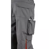 Kép 5/5 - Coverguard Paddock II nadrág, kopásálló, szürke-narancs, XL