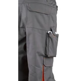 Kép 5/5 - Coverguard Paddock II nadrág, kopásálló, szürke-narancs, 4XL