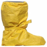 Kép 1/2 - Dupont Tychem cipővédő, magasszárú, csúszásbiztos, sárga