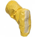 Kép 2/2 - Dupont Tychem cipővédő, magasszárú, csúszásbiztos, sárga