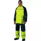 Kép 1/3 - Coverguard Fluo esőruha, fényvisszaverő csíkkal, sárga, XL