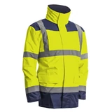 Kép 1/4 - Coverguard Kanata Fluo kabát, hidegálló, 4 az 1-ben, sárga-kék, S